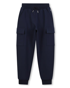 
  
    Boss
  
 Boys Navy Cargo Pants