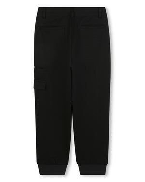 
  
    Boss
  
 Boys Black Cargo Pants