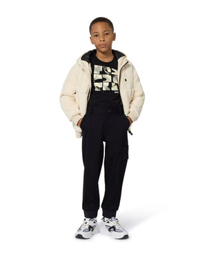 
  
    Boss
  
 Boys Black Cargo Pants