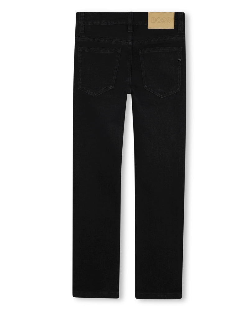Boys Black Denim
