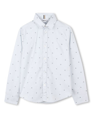 
  
    Boss
  
 Boys Blue Button Down Shirt