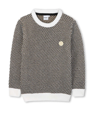 
  
    Boss
  
 Boys Multi/Print Knit Sweater