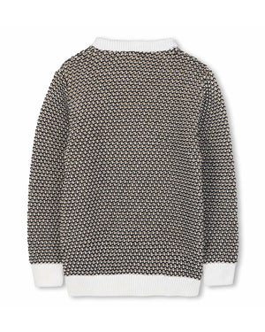 
  
    Boss
  
 Boys Multi/Print Knit Sweater