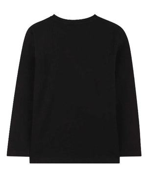 
  
    Boss
  
 Boys Black Logo Top