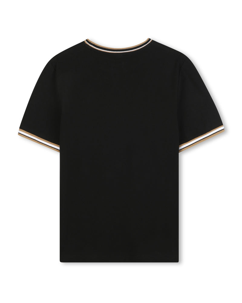 Boys Black Logo T-Shirt