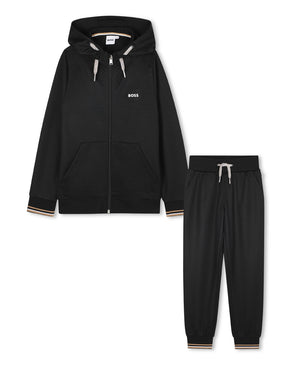 
  
    Boss
  
 Boys Black Logo Tracksuit