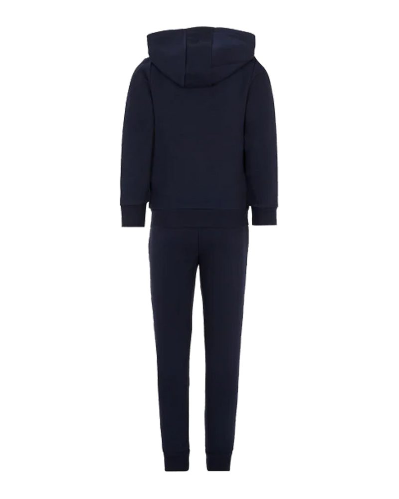 Boys Navy Logo Tracksuit