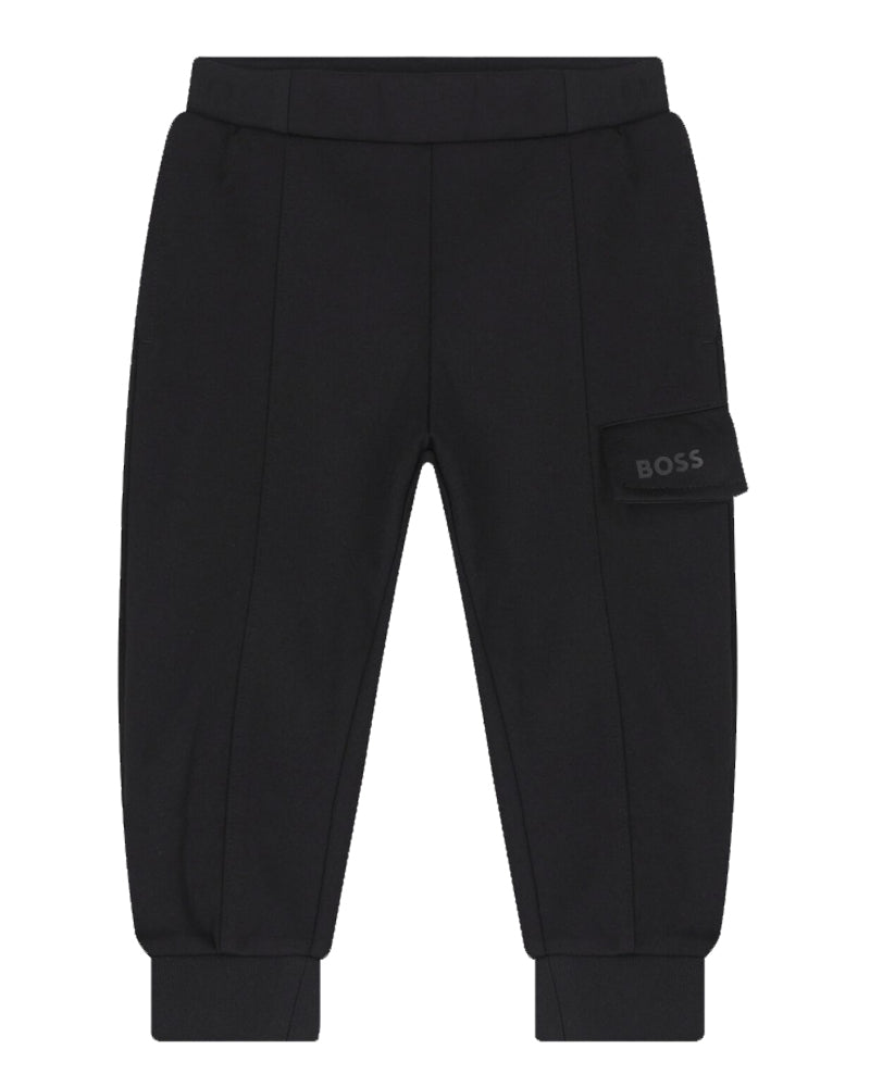 
  
    Boss
  
 Baby Boys Black Cargo Pants