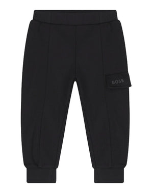 
  
    Boss
  
 Baby Boys Black Cargo Pants