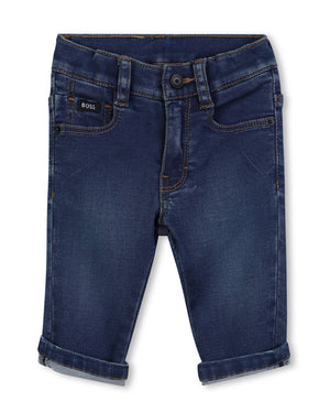 
  
    Boss
  
 Baby Boys Blue Denim