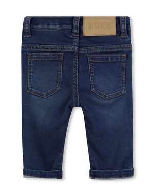 
  
    Boss
  
 Baby Boys Blue Denim