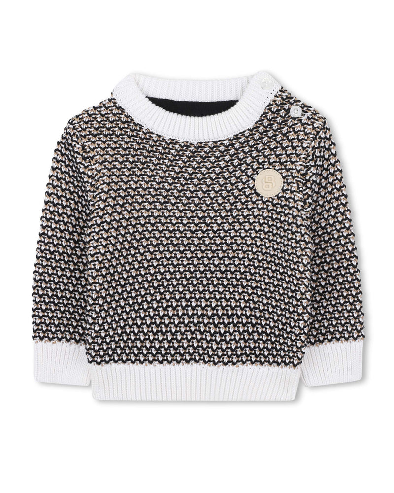Baby Boys Multi/Print Knit Sweater
