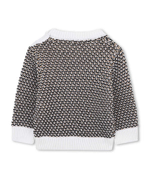 
  
    Boss
  
 Baby Boys Multi/Print Knit Sweater