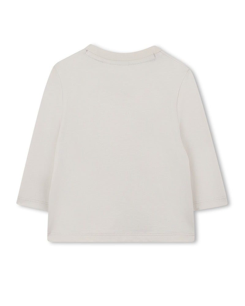 
  
    Boss
  
 Baby Boys Beige HB Top