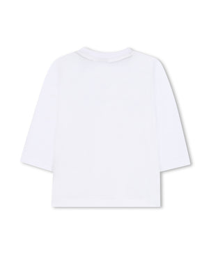 
  
    Boss
  
 Baby Boys White Logo Top