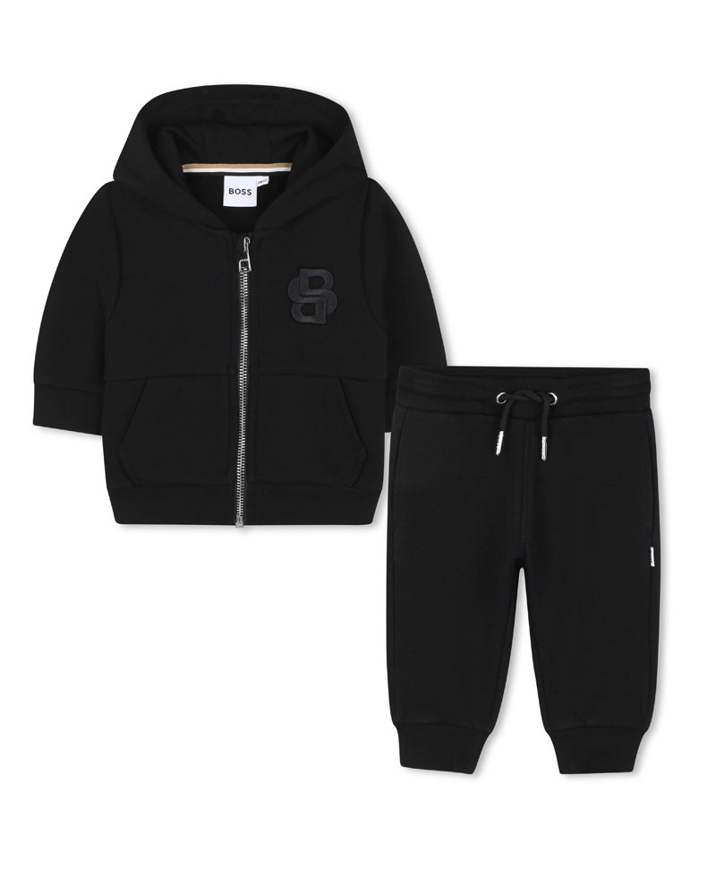 
  
    Boss
  
 Baby Boys Black Tracksuit