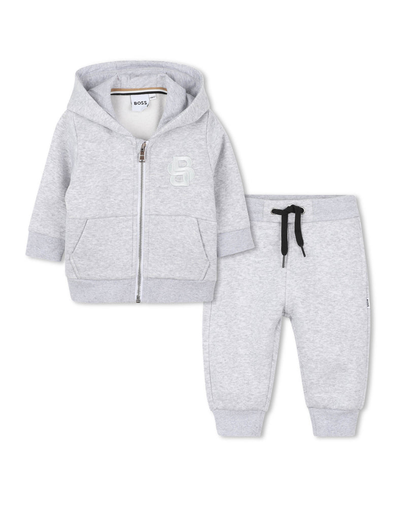 
  
    Boss
  
 Baby Boys Grey Tracksuit