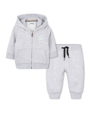 
  
    Boss
  
 Baby Boys Grey Tracksuit