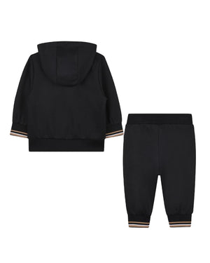 
  
    Boss
  
 Baby Boys Black Tracksuit