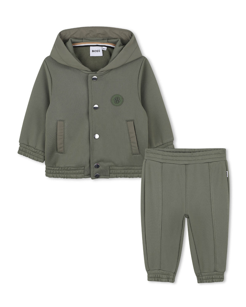 Baby Boys Green HB Tracksuit
