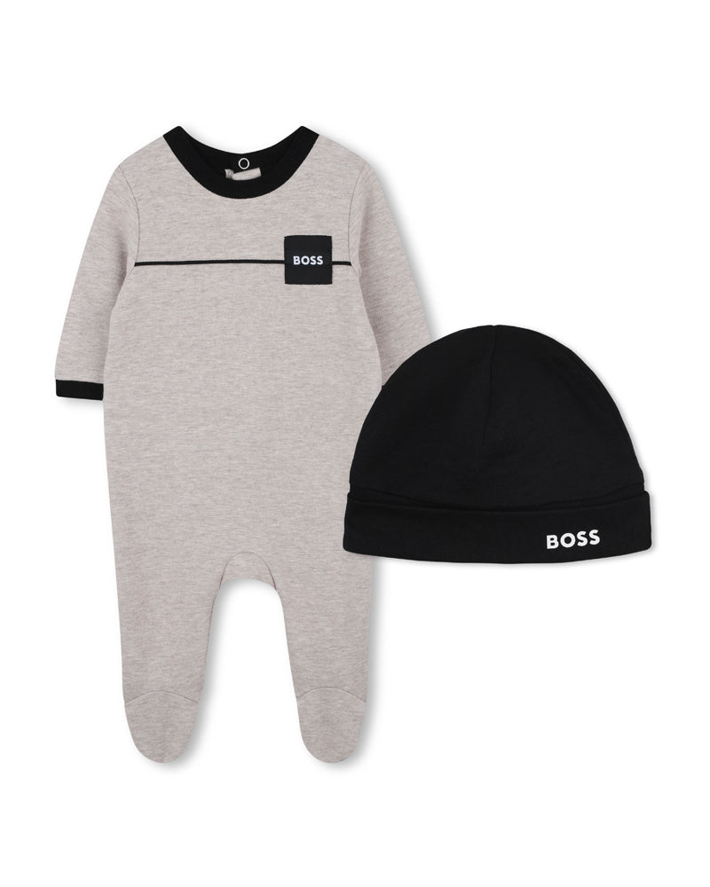 Baby Boys Beige Gift Set