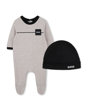 
  
    Boss
  
 Baby Boys Beige Gift Set