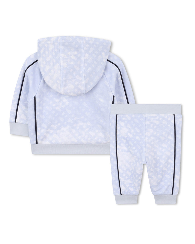 
  
    Boss
  
 Baby Boys Blue HB Tracksuit Set