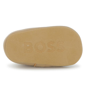 
  
    Boss
  
 Baby Boys Beige Sneakers