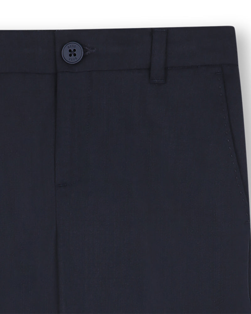 
  
    Boss
  
 Boys Navy Dress Pants