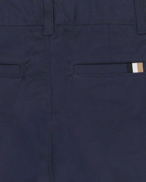 
  
    Boss
  
 Boys Navy Cotton Twill Pants