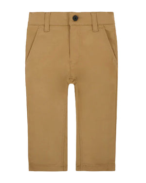 
  
    Boss
  
 Baby Boys Beige Cotton Twill Pants