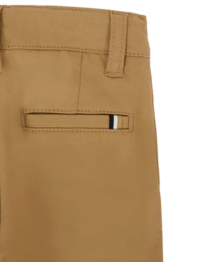 
  
    Boss
  
 Baby Boys Beige Cotton Twill Pants