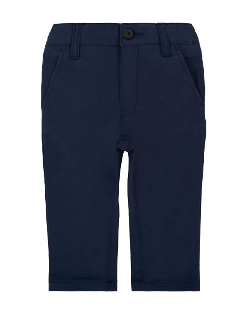 
  
    Boss
  
 Baby Boys Navy Cotton Twill Pants