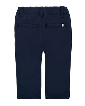 
  
    Boss
  
 Baby Boys Navy Cotton Twill Pants
