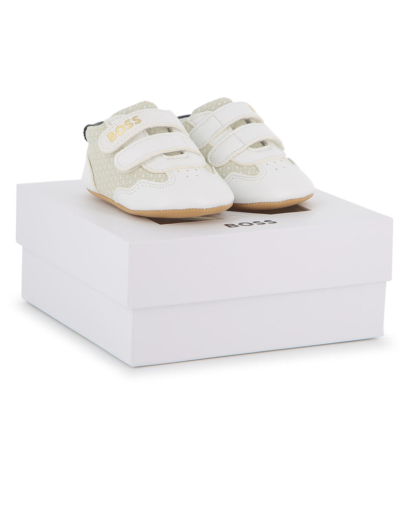 
  
    Boss
  
 Baby Boys White Sneakers