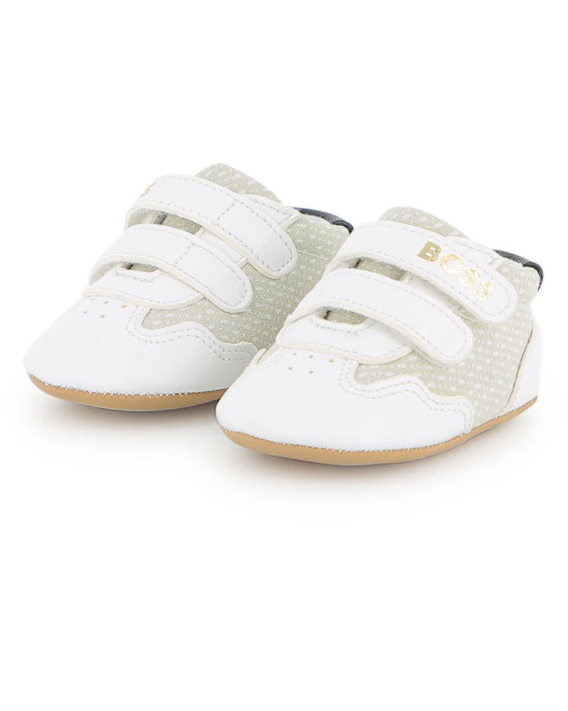 
  
    Boss
  
 Baby Boys White Sneakers