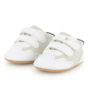 
  
    Boss
  
 Baby Boys White Sneakers