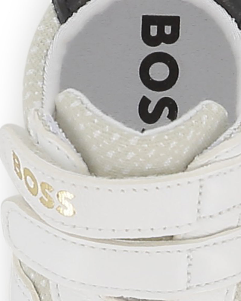 
  
    Boss
  
 Baby Boys White Sneakers