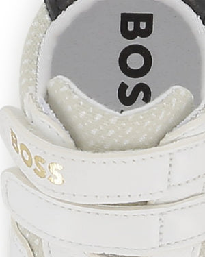 
  
    Boss
  
 Baby Boys White Sneakers