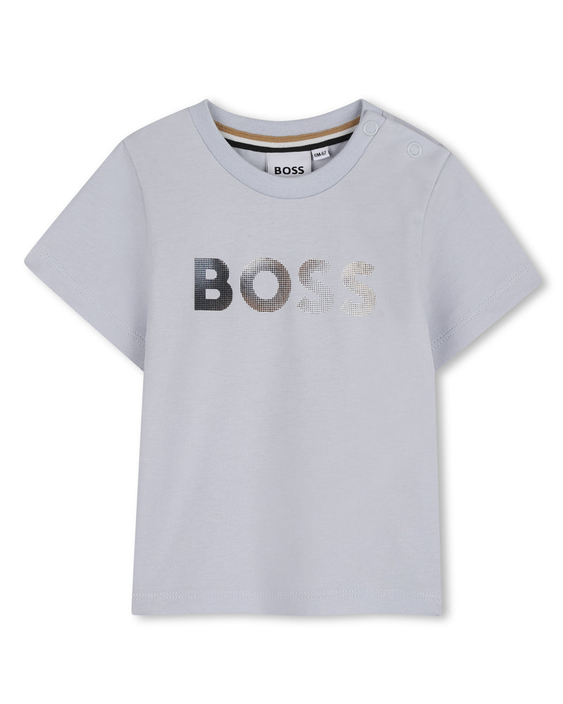 
  
    Boss
  
 Baby Boys Blue Logo T-Shirt