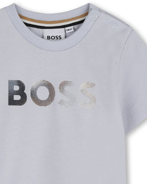 
  
    Boss
  
 Baby Boys Blue Logo T-Shirt