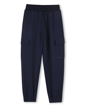 
  
    Boss
  
 Boys Navy Cargo Pants