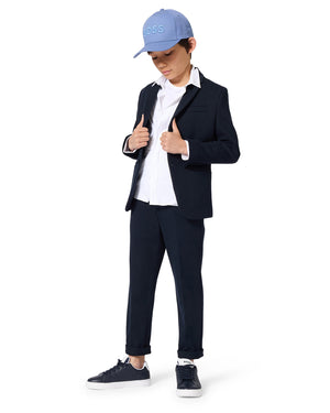 
  
    Boss
  
 Boys White Cotton Shirt