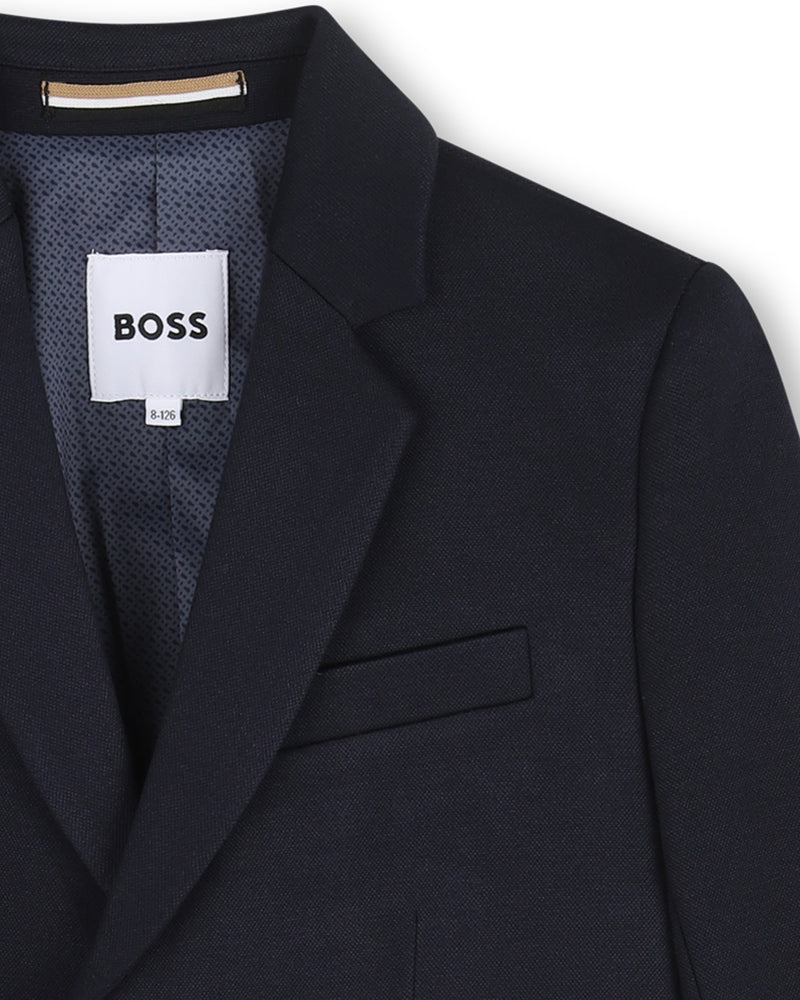 
  
    Boss
  
 Boys Navy Milano Suit