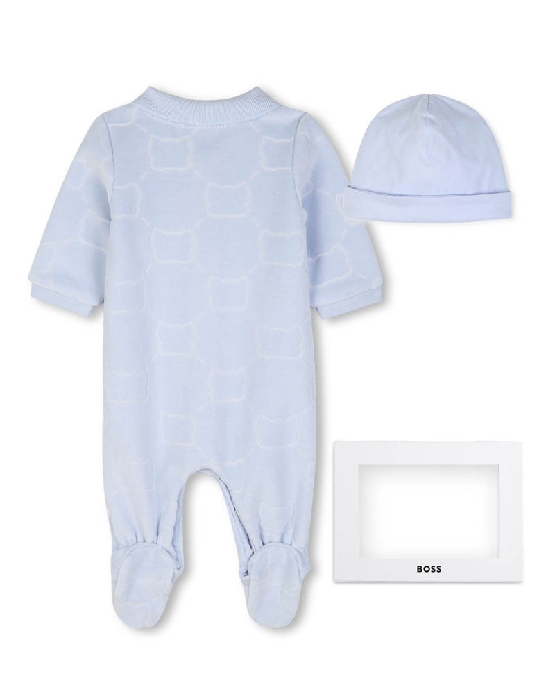 
  
    Boss
  
 Baby Boys Blue Cotton Gift Set