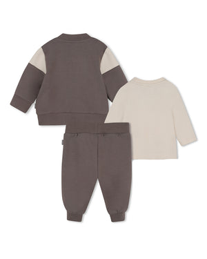 
  
    Boss
  
 Baby Boys Green Tracksuit Set