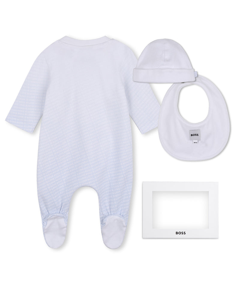 
  
    Boss
  
 Baby Boys Blue Cotton Gift Set