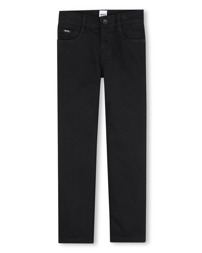 
  
    Boss
  
 Boys Black Slim Denim