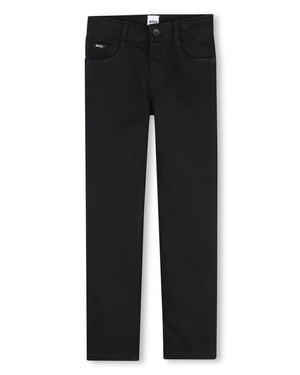 
  
    Boss
  
 Boys Black Slim Denim