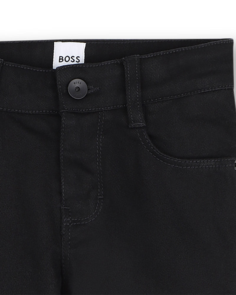 
  
    Boss
  
 Boys Black Slim Denim